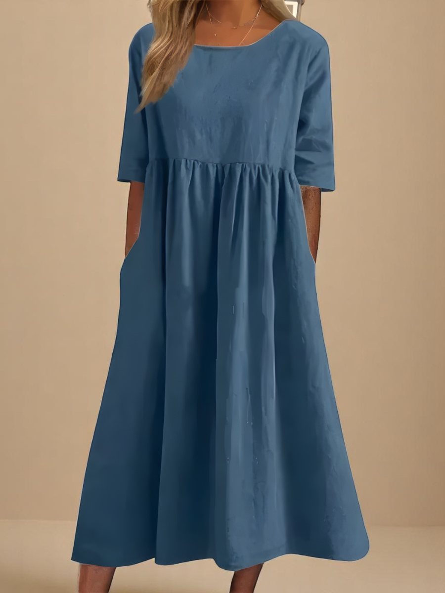 MINEA | Light Tie-Waist Dress
