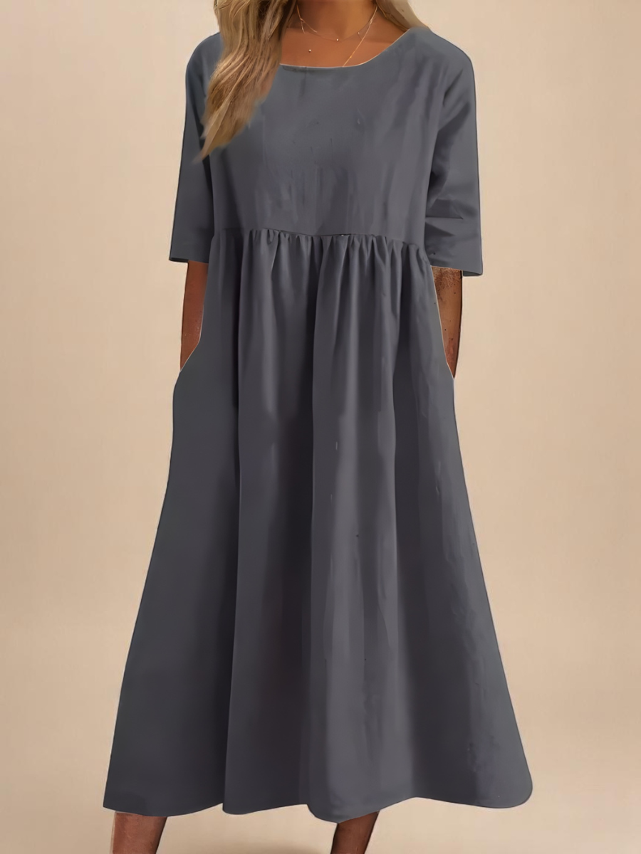 MINEA | Light Tie-Waist Dress