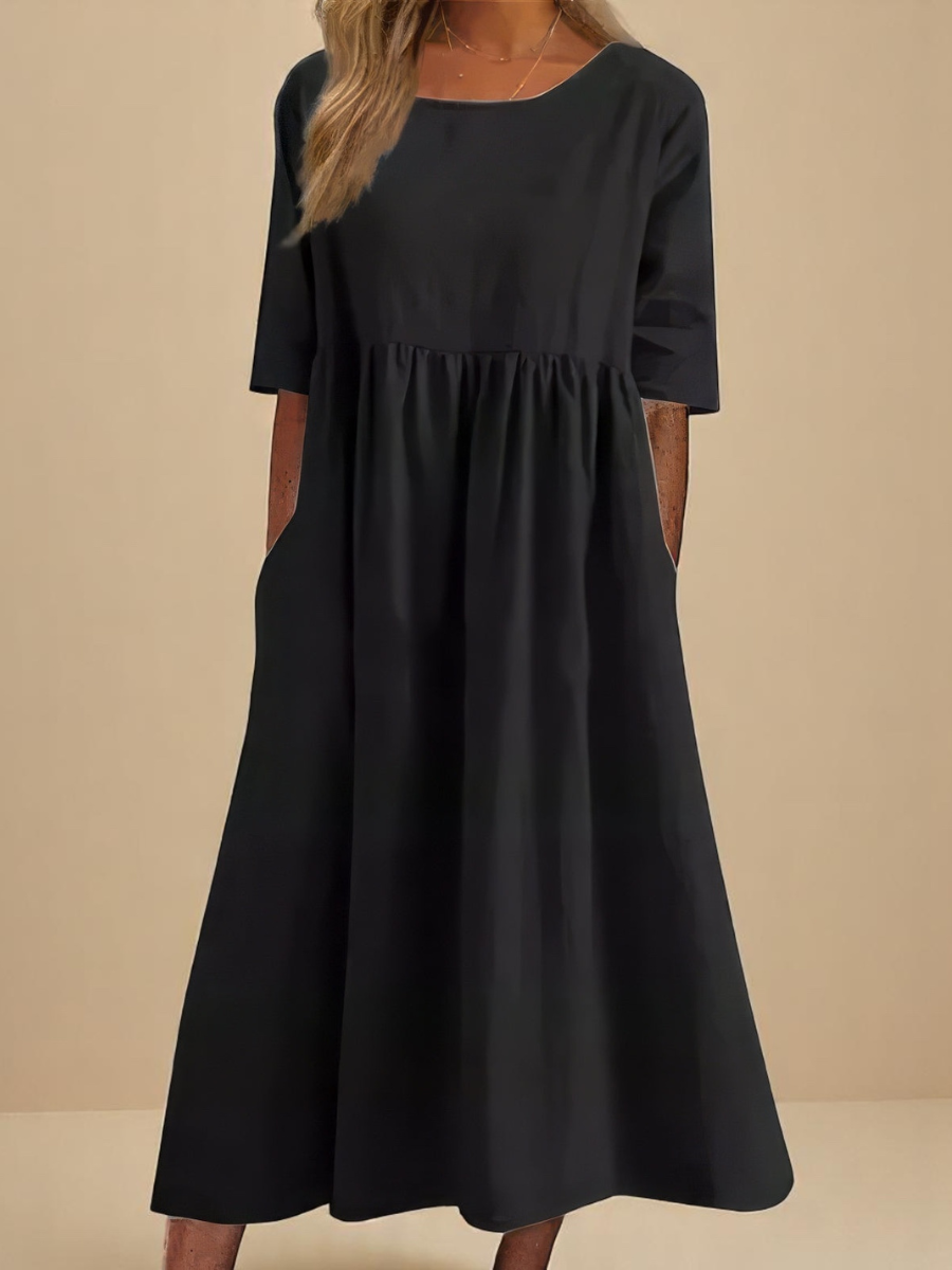 MINEA | Light Tie-Waist Dress
