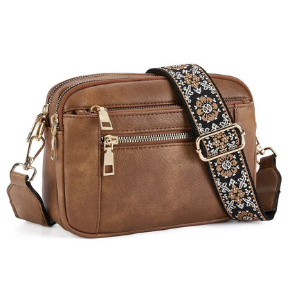 Fifer | Adjustable Colorful Strap Crossbody Bag