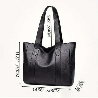 Xanthe | Classic Large Capacity Vegan Tote Bag